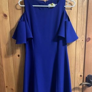 Royal blue Eliza J dress (Size 6)
